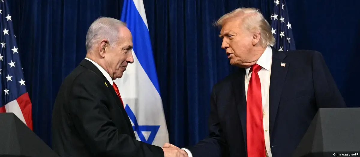 Benjamin Netanyahu y Donald Trump Foto: Jim Watson/AFP