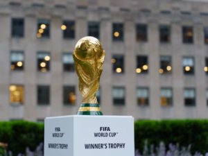 Trofeo del Mundial. Foto: Getty Images. / Howard Smith/ISI Photos vía caracol radio