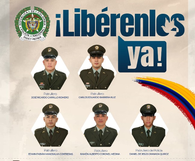 Secuestro de cinco policías en Norte de Santander profundiza la crisis humanitaria en el Catatumbo