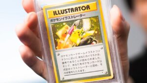 ¡Pikachu al alza! venden por más de 16 millones de dólares la barajita más cara