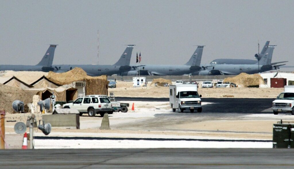 Irán responde con ataques masivos contra bases estadounidenses en Medio Oriente