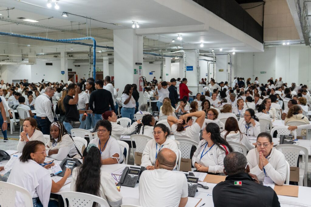 Así transcurrió el primer simulacro nacional de la Registraduría para las elecciones al Congreso del 8 de marzo