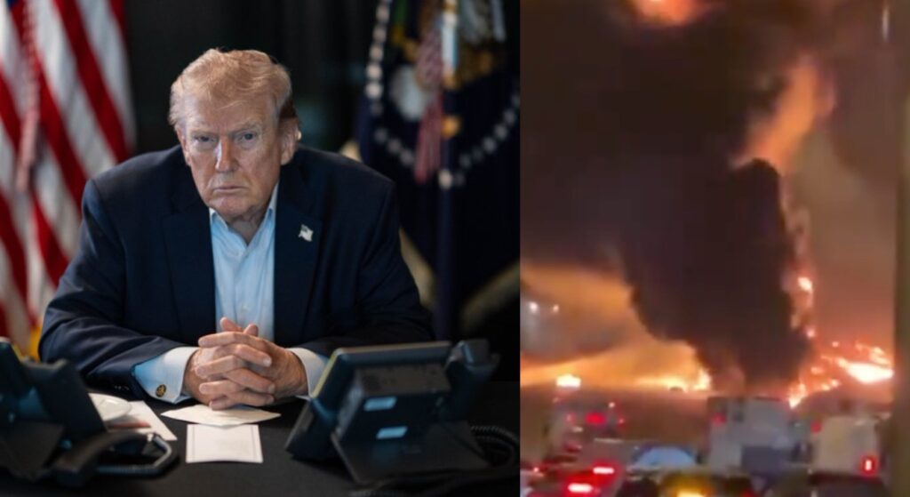 Trump amenaza con represalias tras ataque con drones a la embajada de EE.UU. en Riad