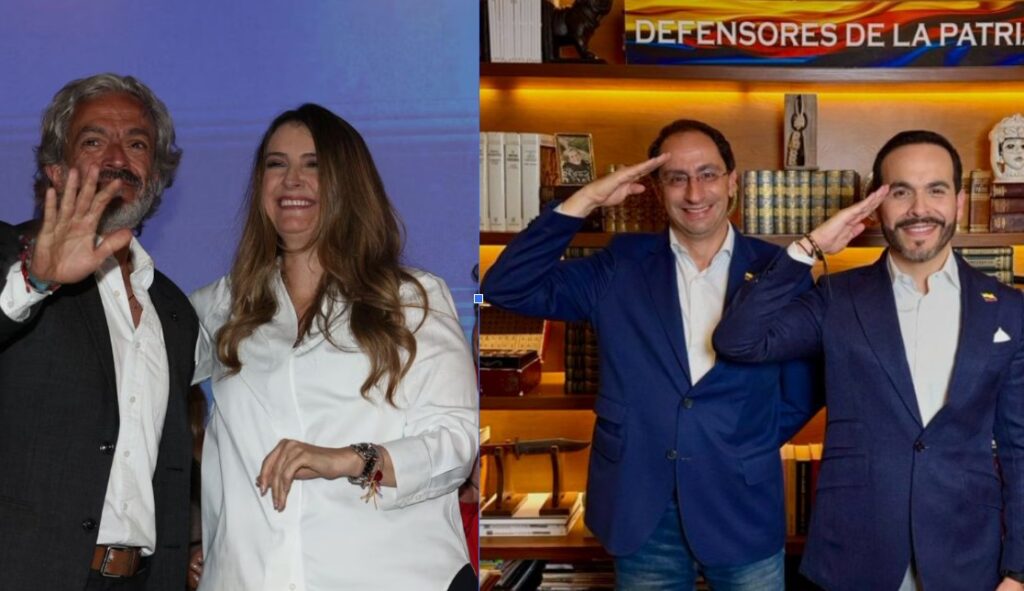 Paloma - Oviedo y De La Espriella - Restrepo: así quedarían las fórmulas de la derecha para las presidenciales 2026