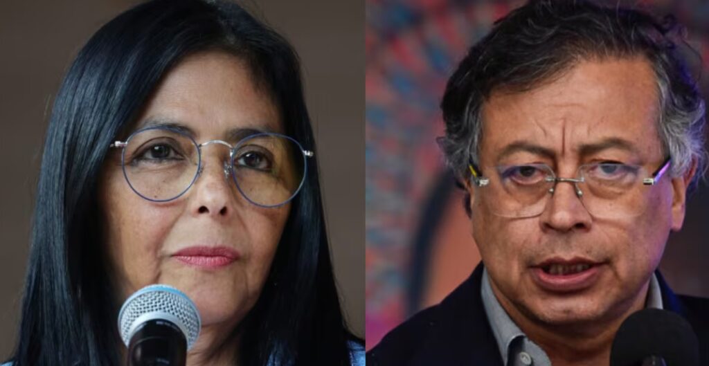 Delcy Rodríguez habría decidido cancelar cumbre con Gustavo Petro en Cúcuta
