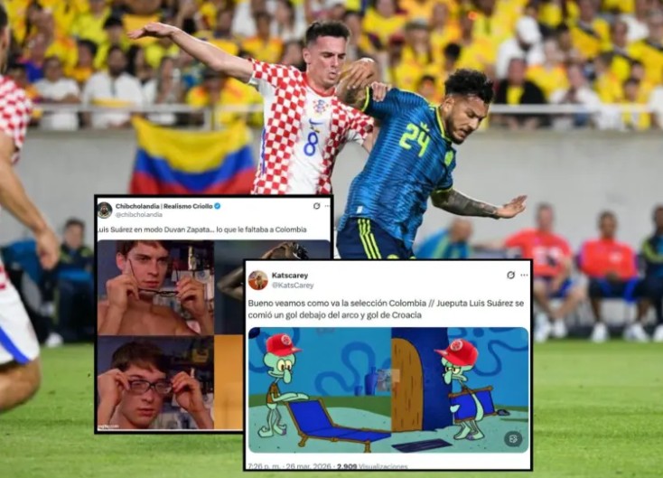 Los memes tras la derrota de Colombia ante Croacia