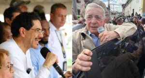 Iván Cepeda y Álvaro Uribe intercambiaron fuertes acusaciones en campaña presidencial