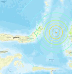 Terremoto de magnitud 7.4 sacude Indonesia: alerta de tsunami en el Pacífico