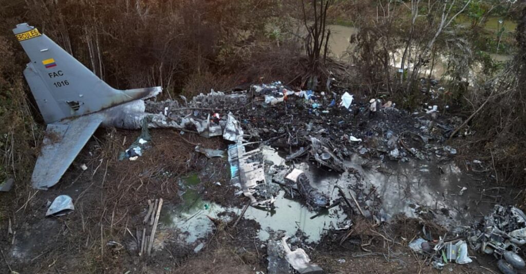 Falta de aseguramiento de avión Hércules, siniestrasdo en Putumayo, revela crisis en el sistema militar