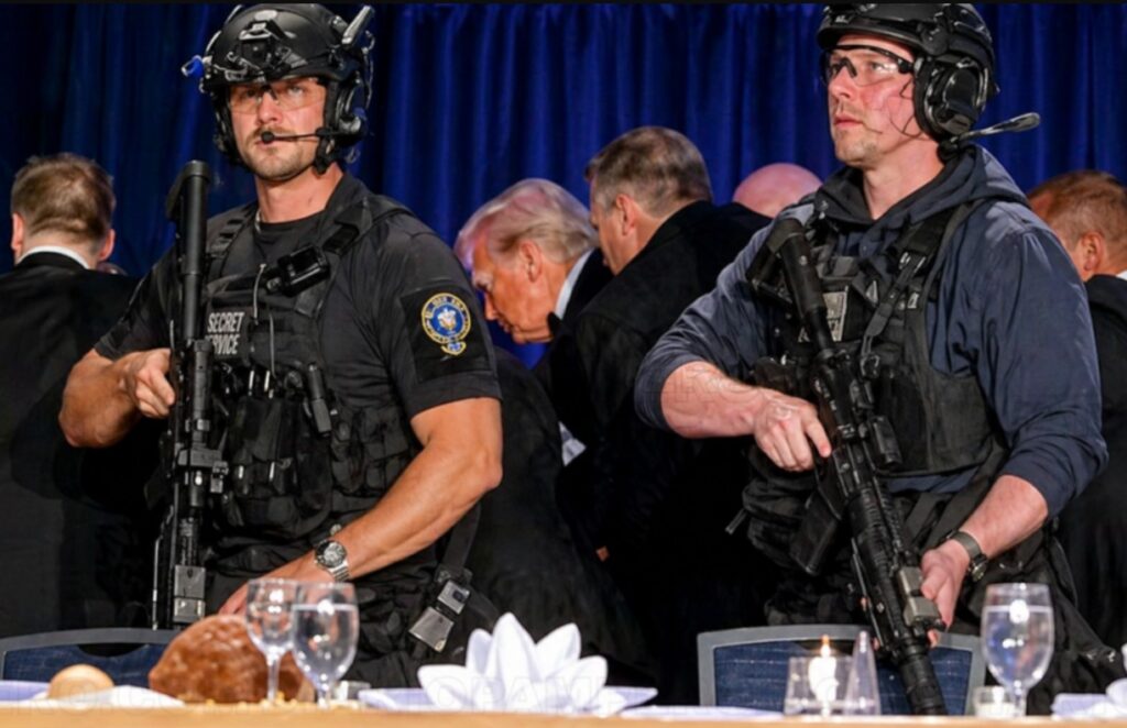 Tiroteo en cena de corresponsales de la Casa Blanca: evacúan a Donald Trump tras irrupción armada en Washington