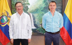 Refuerzan control militar en el suroccidente colombiano tras nuevo choque entre Petro y Noboa