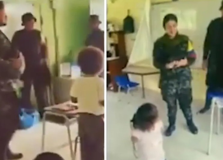 Disidencias de las FARC usan escuelas rurales en Nariño para adoctrinar niños: video evidencia incursiones armadas en aulas