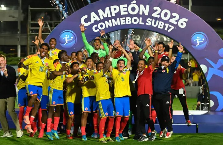 Colombia Sub-17 se corona campeón del Sudamericano tras 33 años con un contundente 4-0 sobre Argentina
