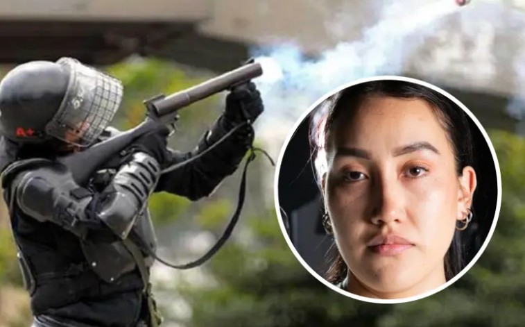 Condenan a siete años de prisión a patrullero del Esmad por dejar ciega a joven durante protestas de 2021