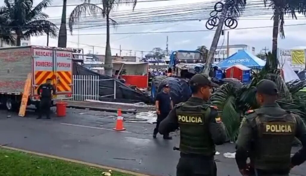 Tragedia en Popayán: accidente en evento Monster Truck deja dos muertos y 37 heridos