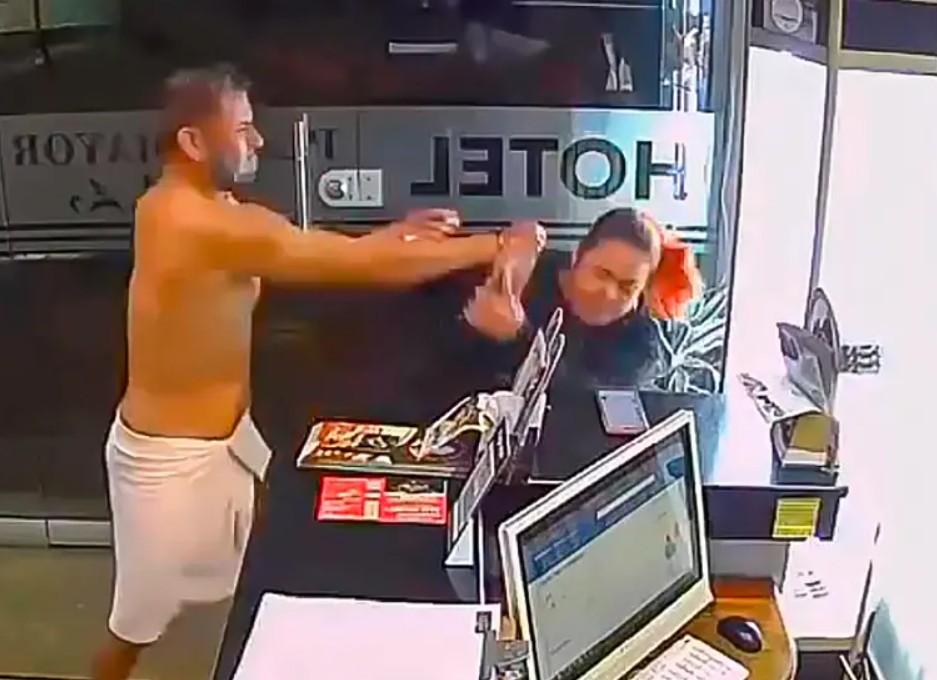 Capturan a agresor que golpeó brutalmente a una recepcionista en hotel de Medellín