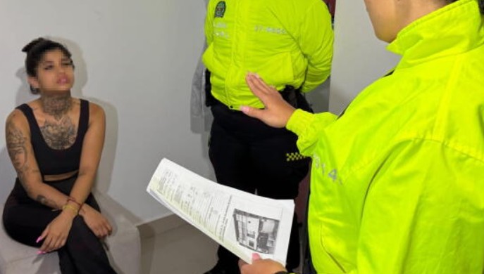 Capturan otra vez a la influenciadora Valentina Mor por presuntos robos a extranjeros en Medellín