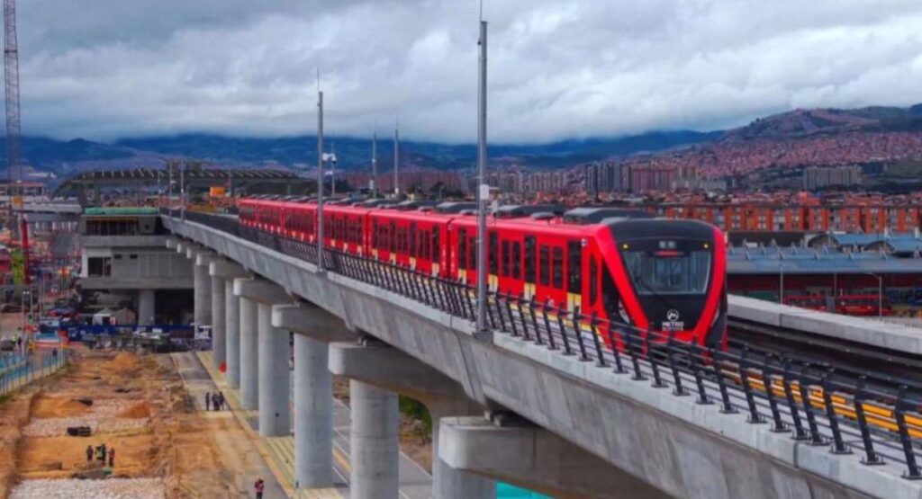 Metro de Bogotá acelera sus pruebas: la velocidad real de la Línea 1 será de 42,5 km/h