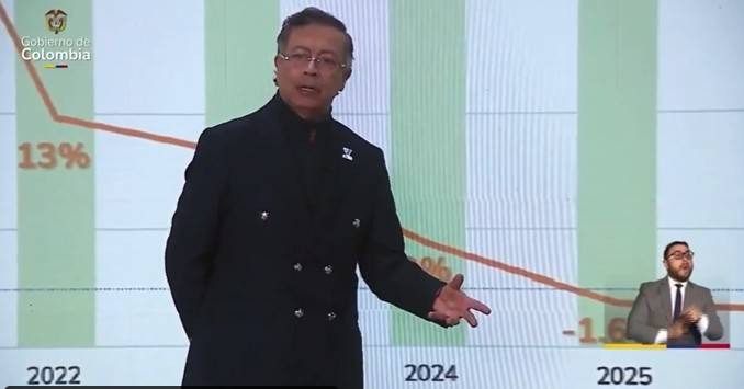 Gustavo Petro destaca reducción en el crecimiento de cultivos ilícitos y asegura que 31.000 familias avanzan en sustitución voluntaria