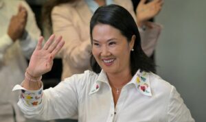 Fujimori consolida ventaja clave sobre Sánchez para ser presidenta de Perú