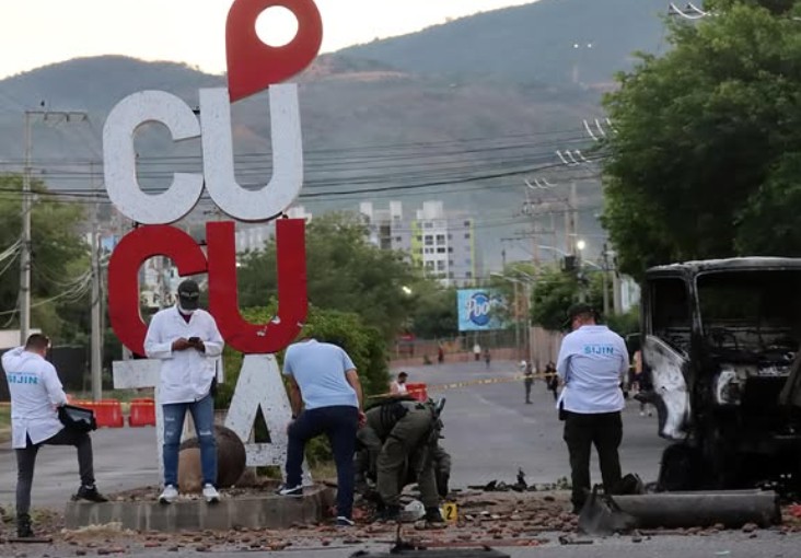 ELN se atribuye atentados contra la Policía en Cúcuta y Puerto Santander