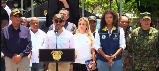 Presidente de Colombia anuncia “Plan Marshall” para reconstruir el Chocó tras el terremoto