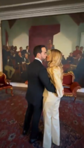 Abelardo de la Espriella publica video recorriendo la Casa de Nariño junto a su esposa