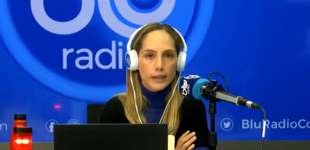 Blu Radio habría sacado del aire espacio dirigido por Camila Zuluaga