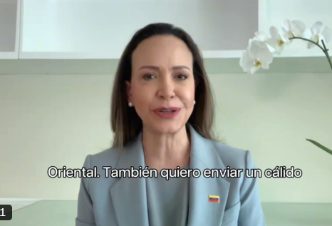 María Corina Machado destaca a Venezuela como “aliado clave” para la seguridad energética mundial