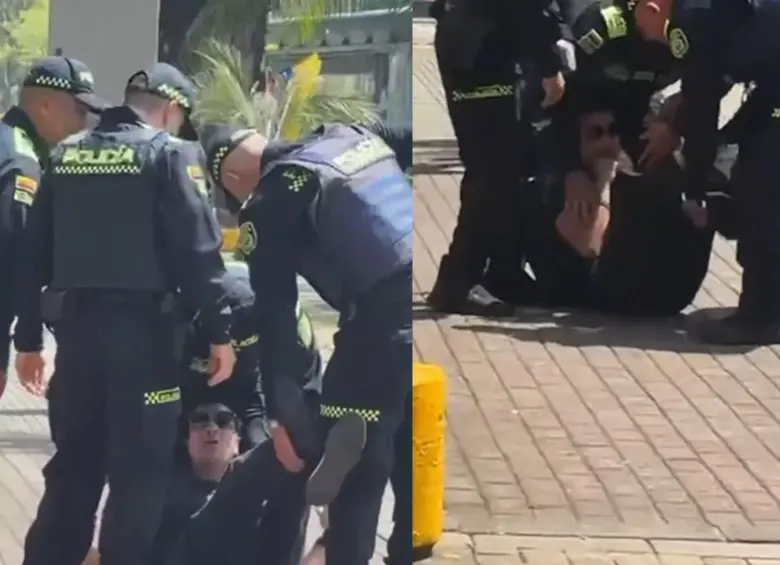 Policía detuvo a un ciudadano francés por intentar romper la seguridad de la posesión