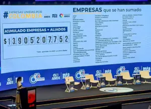 Andi supera los 40.642 millones de pesos en la “vaca” solidaria para los damnificados del terremoto en Colombia
