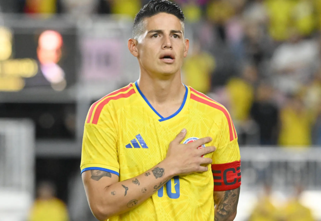 James Rodríguez le pone punto final a su historia con la Selección Colombia