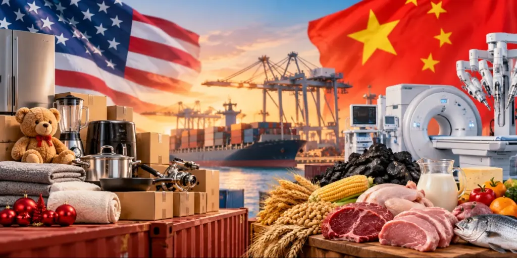 Alivio para el comercio global: China y EE. UU. recortan aranceles y extienden su tregua hasta enero