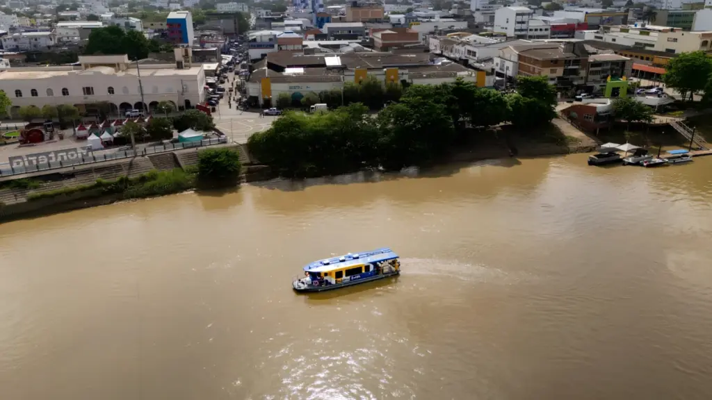 Navegar sin costo; Confirmada la fecha de estreno del primer sistema fluvial de transporte público gratuito en Colombia