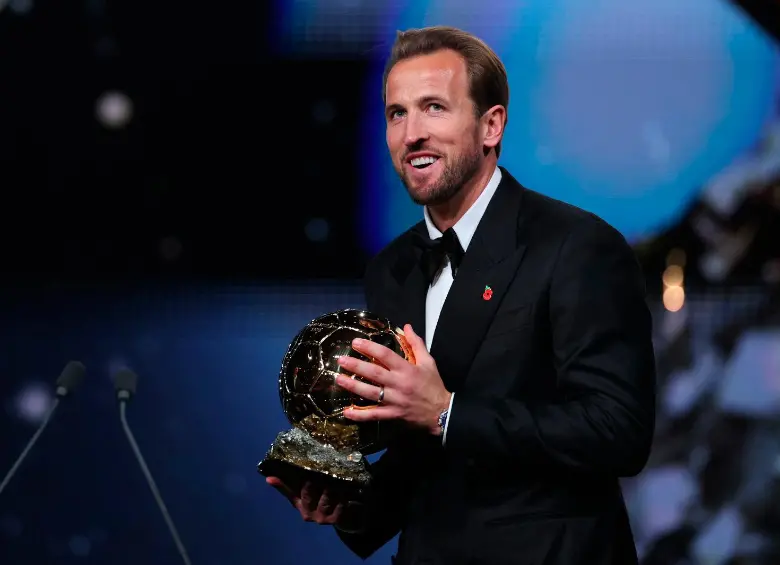Harry Kane, a sus 33 años, se corona con el Balón de Oro y cierra la gala más esperada del fútbol mundial