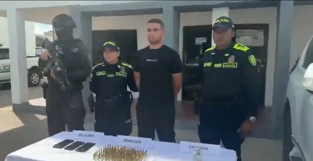 Fuerza Pública captura a alias 'Kevin Masacre', señalado sucesor de 'Bendito Menor' en la Sierra Nevada